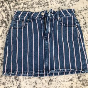 Pacsun jean skirt
